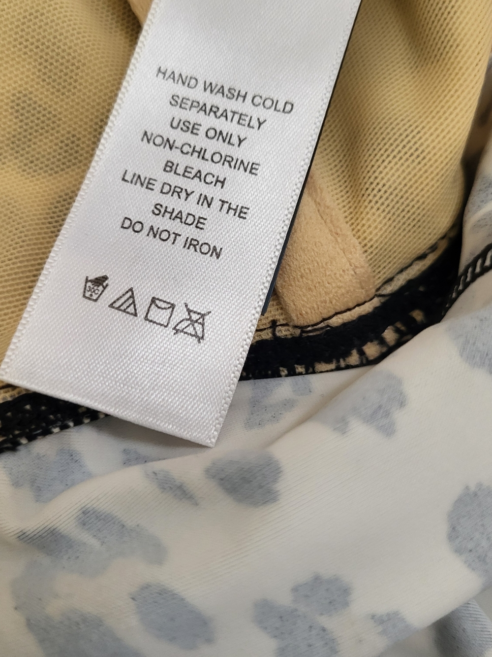 Belle by Kim Gravel Leopard Print Swim Camisole - Beige/Black/Brown 22 - Picture 6 of 6